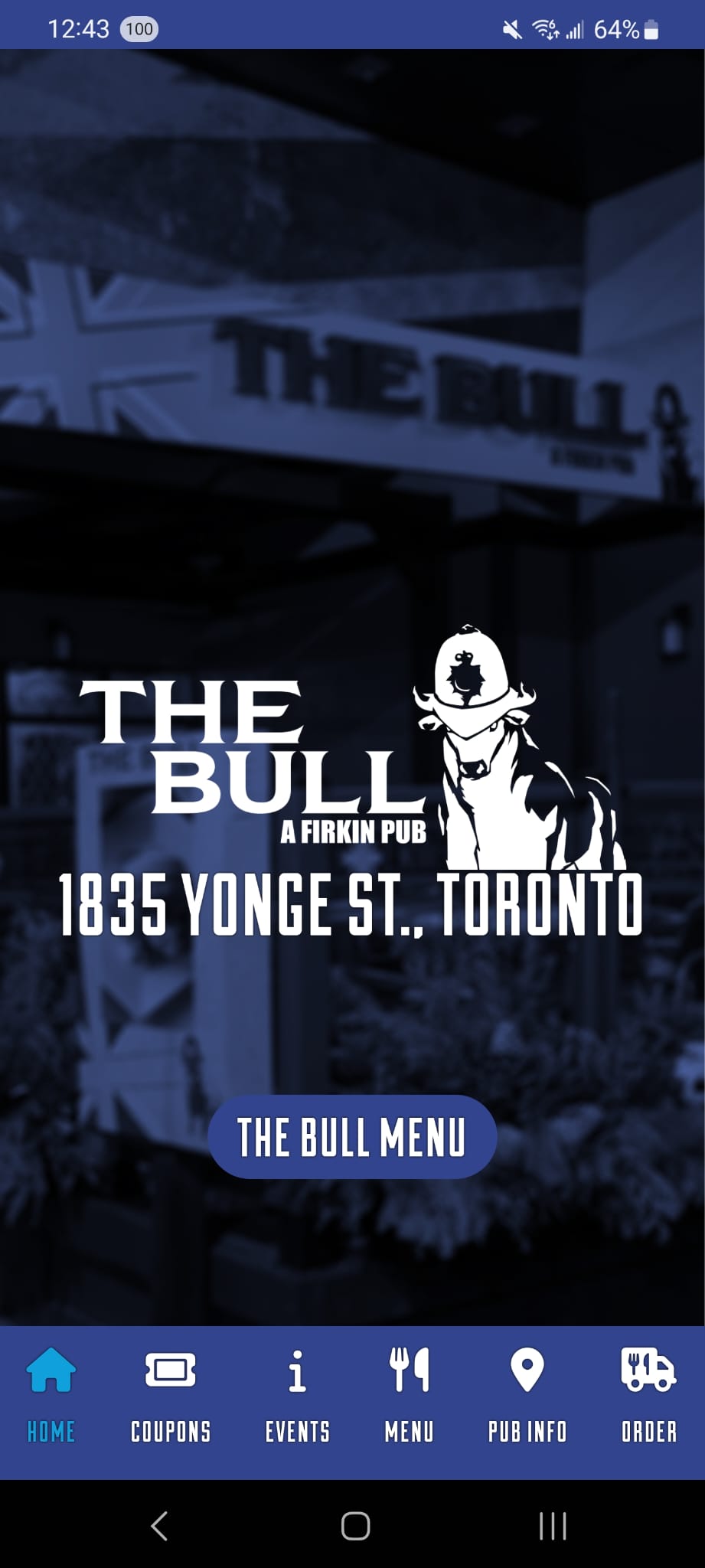 Bull and Firkin App